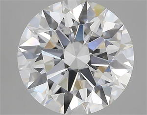 Picture of Lab Grown Diamond 5.06 Carats, Round with Ideal Cut, F Color, VVS1 Clarity and Certified by IGI