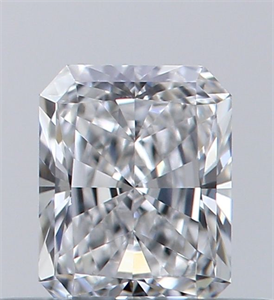 Picture of Natural Diamond 0.32 Carats, Radiant with  Cut, E Color, VS2 Clarity and Certified by GIA