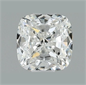 Natural Diamond 0.72 Carats, Cushion with  Cut, H Color, VVS1 Clarity and Certified by GIA