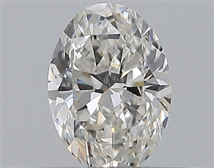 Picture of Natural Diamond 0.45 Carats, Oval with  Cut, G Color, VS2 Clarity and Certified by GIA