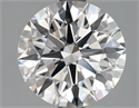 Del inventario de diamantes de laboratorio, 2.13 quilates, Redondo , Color D, claridad VS1 y certificado GIA