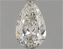Natural Diamond 0.52 Carats, Pear with  Cut, H Color, SI2 Clarity and Certified by GIA