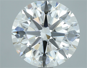 Picture of Lab Grown Diamond 4.17 Carats, Round with Ideal Cut, E Color, VVS2 Clarity and Certified by IGI