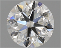 Natural Diamond 0.70 Carats, Round with Very Good Cut, F Color, VS1 Clarity and Certified by GIA