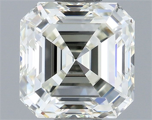 Foto Diamante Natural 1.01 quilates, Asscher , Color J, claridad VS1 y certificado IGI de