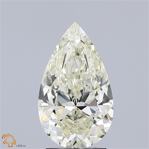 Foto Diamante Natural 2.01 quilates, De pera , Color L, claridad SI2 y certificado IGI de