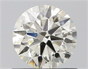 Diamante Natural 0.70 quilates, Redondo , Color J, claridad VS2 y certificado IGI