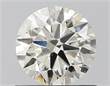 Diamante Natural 0.70 quilates, Redondo , Color J, claridad VS2 y certificado IGI