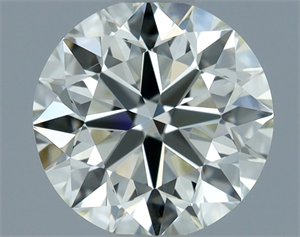 Picture of Natural Diamond 0.82 Carats, Round with Excellent Cut, J Color, VS1 Clarity and Certified by IGI
