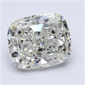 Natural Diamond 1.51 Carats, Cushion with  Cut, I Color, VVS1 Clarity and Certified by GIA