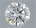 Diamante Natural 0.57 quilates, Redondo , Color H, claridad IF y certificado IGI