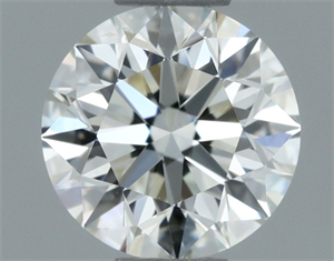 Picture of Natural Diamond 0.70 Carats, Round with Excellent Cut, J Color, VS2 Clarity and Certified by IGI