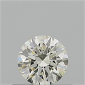 Natural Diamond 0.40 Carats, Round with Excellent Cut, K Color, VS1 Clarity and Certified by GIA