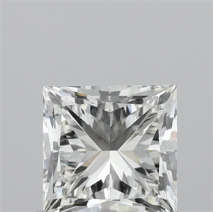 Picture of Natural Diamond 1.01 Carats, Princess with  Cut, H Color, VS2 Clarity and Certified by IGI