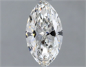 Diamante Natural 0.41 quilates, marqués , Color G, claridad IF y certificado GIA