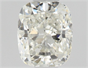 Natural Diamond 0.50 Carats, Cushion with  Cut, I Color, IF Clarity and Certified by GIA
