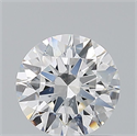 Natural Diamond 0.71 Carats, Round with Excellent Cut, E Color, SI2 Clarity and Certified by GIA
