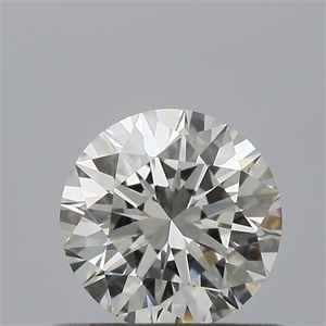 Picture of Natural Diamond 0.50 Carats, Round with Excellent Cut, H Color, VVS1 Clarity and Certified by IGI