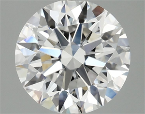 Picture of Lab Grown Diamond 2.56 Carats, Round with Excellent Cut, D Color, VVS2 Clarity and Certified by IGI