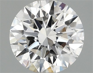 Picture of Lab Grown Diamond 0.98 Carats, Round with Ideal Cut, D Color, VVS2 Clarity and Certified by IGI