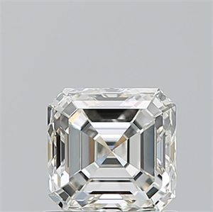 Foto Diamante Natural 0.91 quilates, Asscher , Color J, claridad VVS2 y certificado GIA de