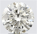 Diamante Natural 2.51 quilates, Redondo , Color J, claridad VVS2 y certificado IGI