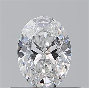 Picture of Natural Diamond 0.50 Carats, Oval with  Cut, E Color, VVS1 Clarity and Certified by GIA