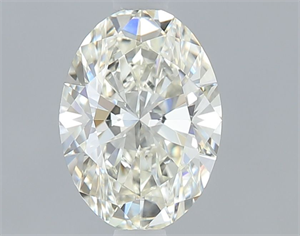 Picture of Natural Diamond 0.71 Carats, Oval with  Cut, K Color, VVS2 Clarity and Certified by GIA