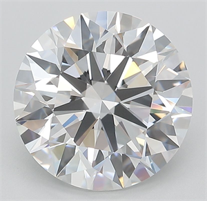 Picture of Lab Grown Diamond 3.83 Carats, Round with Ideal Cut, E Color, VVS1 Clarity and Certified by IGI