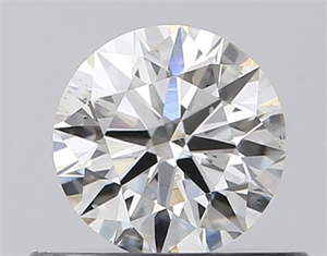Foto Diamante Natural 0.45 quilates, Redondo , Color E, claridad SI1 y certificado GIA de