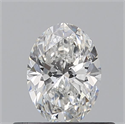 Diamante Natural 0.41 quilates, Ovalado , Color E, claridad SI1 y certificado GIA