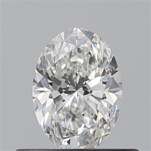 Foto Diamante Natural 0.41 quilates, Ovalado , Color E, claridad SI1 y certificado GIA de