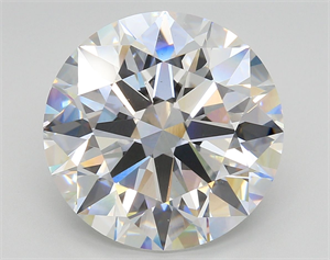 Picture of Lab Grown Diamond 9.01 Carats, Round with Ideal Cut, F Color, VS1 Clarity and Certified by IGI