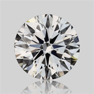 Picture of Natural Diamond 0.70 Carats, Round with Excellent Cut, F Color, VS1 Clarity and Certified by GIA