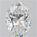Diamante Natural 3.52 quilates, Ovalado , Color D, claridad SI2 y certificado GIA