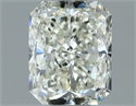 Natural Diamond 1.30 Carats, Radiant with  Cut, I Color, VVS2 Clarity and Certified by IGI