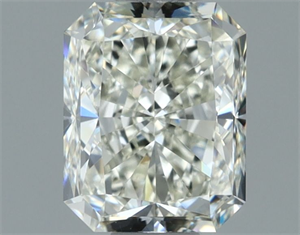 Picture of Natural Diamond 1.30 Carats, Radiant with  Cut, I Color, VVS2 Clarity and Certified by IGI