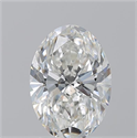 Natural Diamond 2.52 Carats, Oval with  Cut, G Color, SI2 Clarity and Certified by GIA
