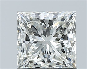 Foto Diamante Natural 1.02 quilates, Princesa , Color H, claridad VS1 y certificado IGI de