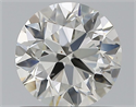 Natural Diamond 0.80 Carats, Round with Excellent Cut, I Color, VS1 Clarity and Certified by GIA