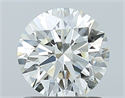 Diamante Natural 1.08 quilates, Redondo , Color K, claridad VVS1 y certificado GIA