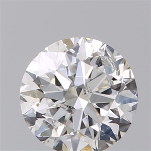 Picture of Natural Diamond 0.70 Carats, Round with Very Good Cut, E Color, I1 Clarity and Certified by GIA
