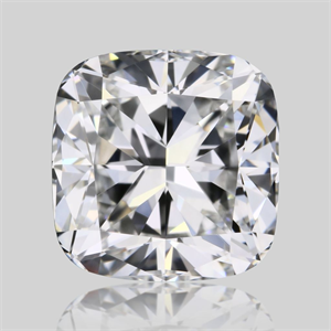 Foto Diamante Natural 1.01 quilates, Del cojín , Color F, claridad VVS2 y certificado GIA de