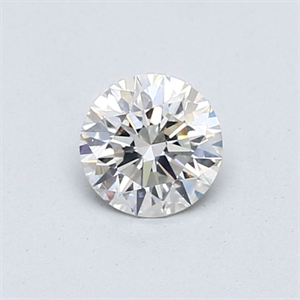 Foto Diamante Natural 0.53 quilates, Redondo , Color H, claridad SI1 y certificado GIA de