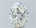 Diamante Natural 3.01 quilates, Ovalado , Color I, claridad VVS1 y certificado GIA