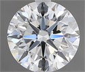 Diamante Natural 0.90 quilates, Redondo , Color D, claridad VVS1 y certificado GIA