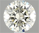 Natural Diamond 0.71 Carats, Round with Excellent Cut, J Color, VS2 Clarity and Certified by IGI
