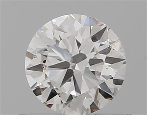 Foto Diamante Natural 0.50 quilates, Redondo , Color E, claridad SI1 y certificado GIA de