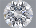Diamante Natural 0.44 quilates, Redondo , Color E, claridad VVS2 y certificado GIA