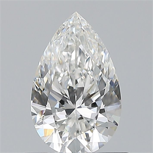 Picture of Natural Diamond 0.70 Carats, Pear with  Cut, F Color, VVS1 Clarity and Certified by GIA